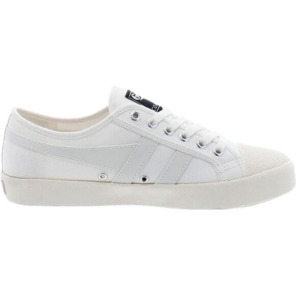 Gola Womens Coaster White Canvas Casual And Fashion Sneakers Shoes NWT - Picture 2 of 3